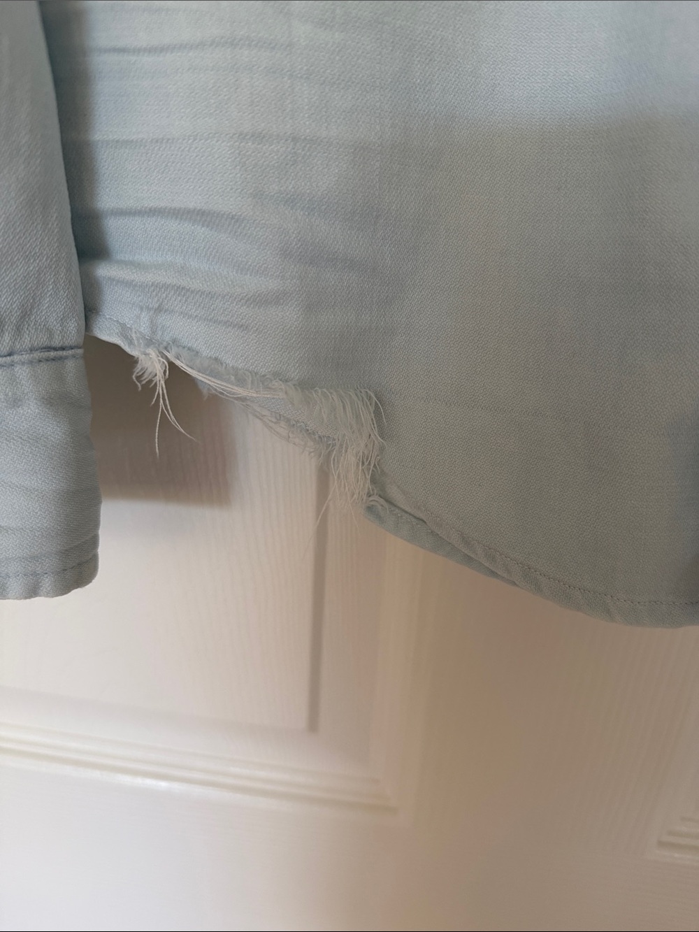 Frank & Eileen Pale Blue Casual Button-Up Shirt - Picture 5 of 6